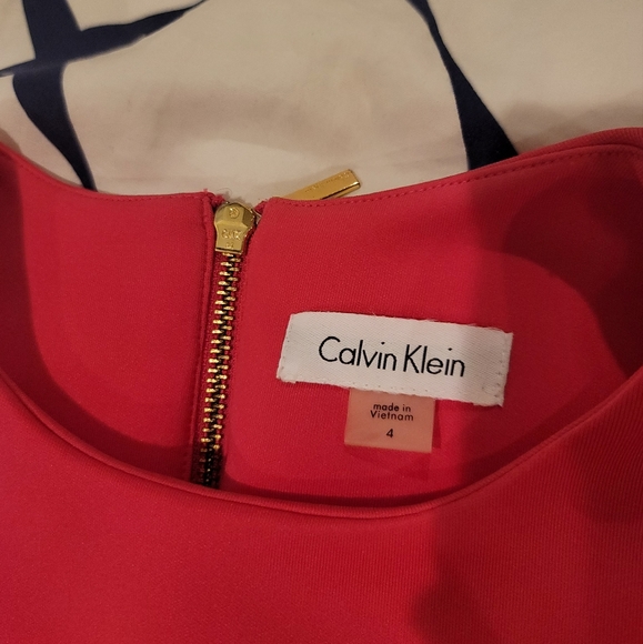 Calvin Klein Sleeveless Scuba Sheath Dress - Picture 5 of 8